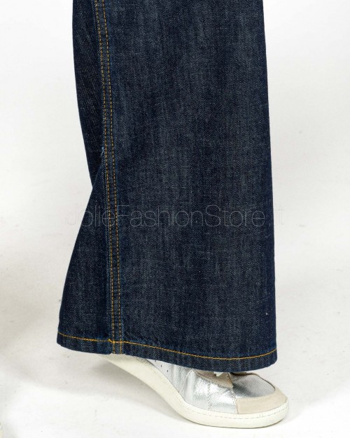 God Save Denim Jeans a Palazzo Modello Selene-8  3523 J116 G320