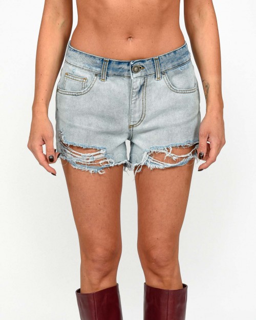 God Save Denim Ares-2 Short Frayed  4225 B773 G321 PS