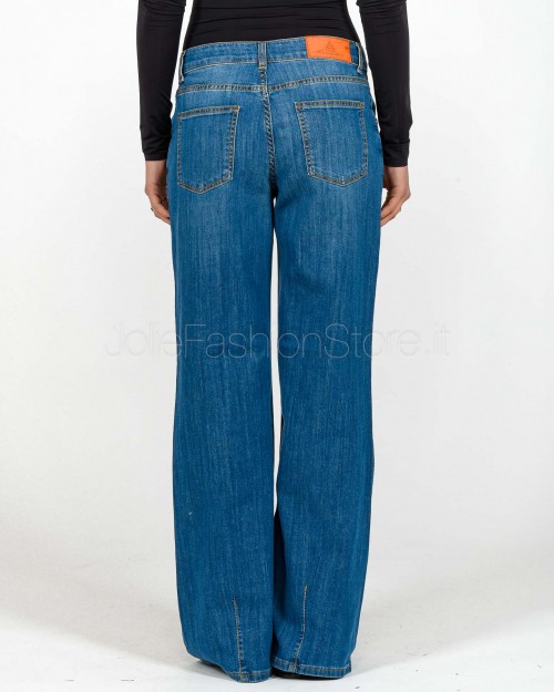 God Save Denim Dalia-1 Pantalone Zampa Palazzo  3931 J106 G308