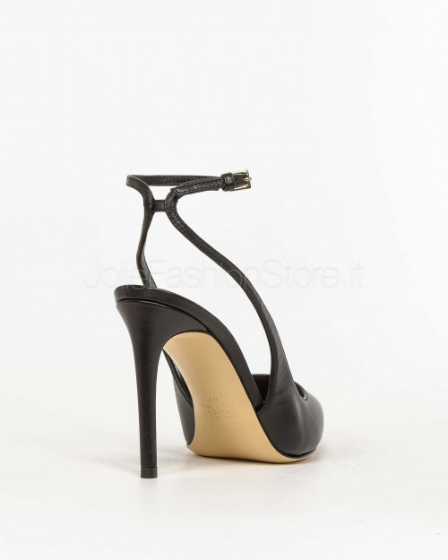 Ninalilou Decollete Slingback Nero  311201L9 NAPPA NERA