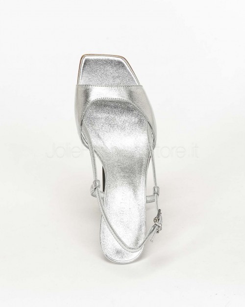 Sergio Levantesi Low Heel Sandal Silver  CATIA MINERVA ARGENTO