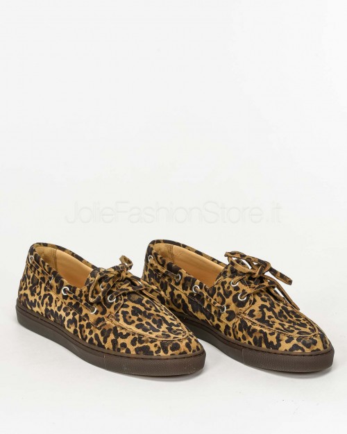 Copenhagen Mocassino in Pelle Leopardato  CHP160 SUE LEO