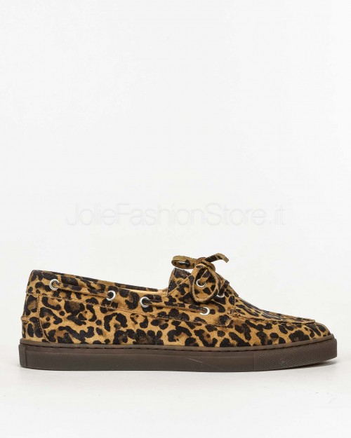 Copenhagen Mocassino in Pelle Leopardato  CHP160 SUE LEO