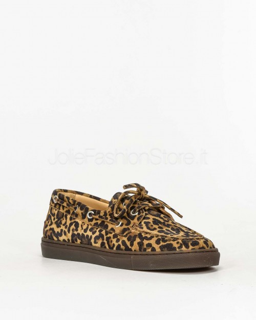 Copenhagen Mocassino in Pelle Leopardato  CHP160 SUE LEO