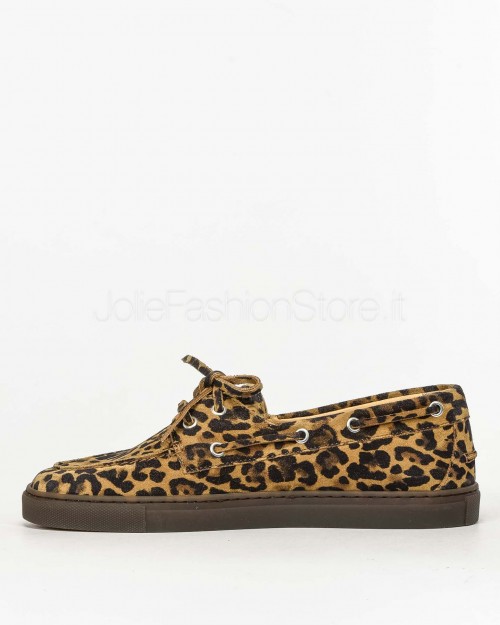 Copenhagen Mocassino in Pelle Leopardato  CHP160 SUE LEO