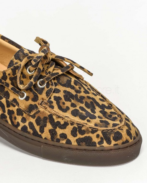 Copenhagen Mocassino in Pelle Leopardato  CHP160 SUE LEO