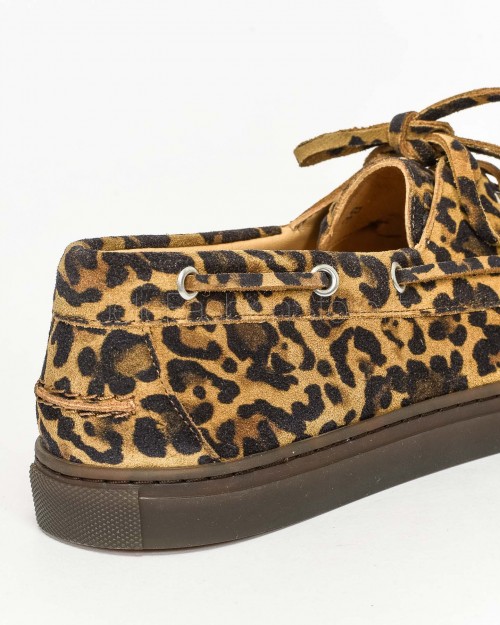 Copenhagen Mocassino in Pelle Leopardato  CHP160 SUE LEO