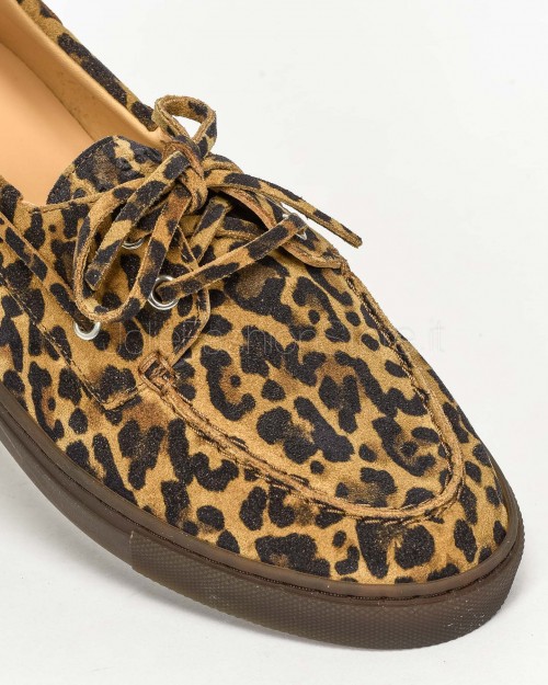 Copenhagen Mocassino in Pelle Leopardato  CHP160 SUE LEO