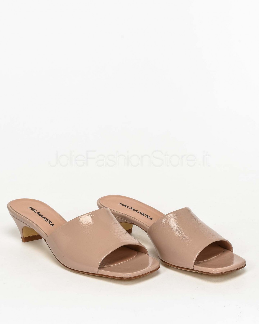 Halmanera Sabot with Natural Heel  SABA 01 GLAZE NATURALE