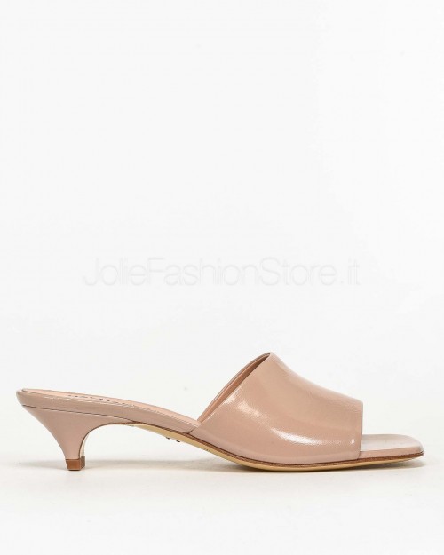 Halmanera Sabot with Natural Heel  SABA 01 GLAZE NATURALE