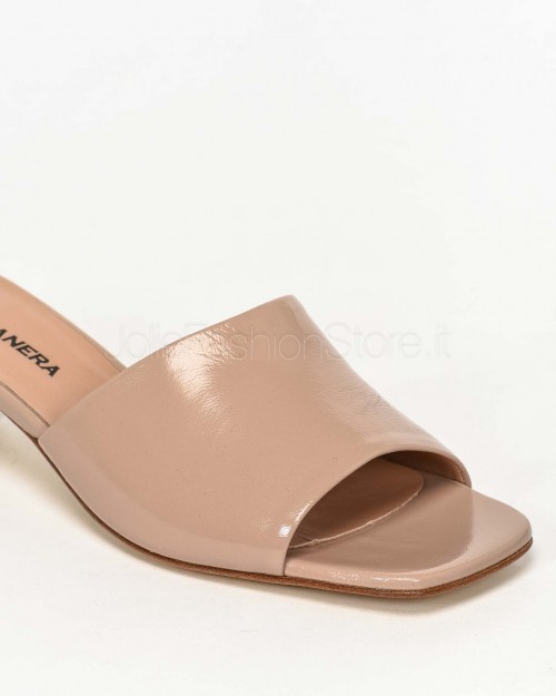 Halmanera Sabot with Natural Heel  SABA 01 GLAZE NATURALE