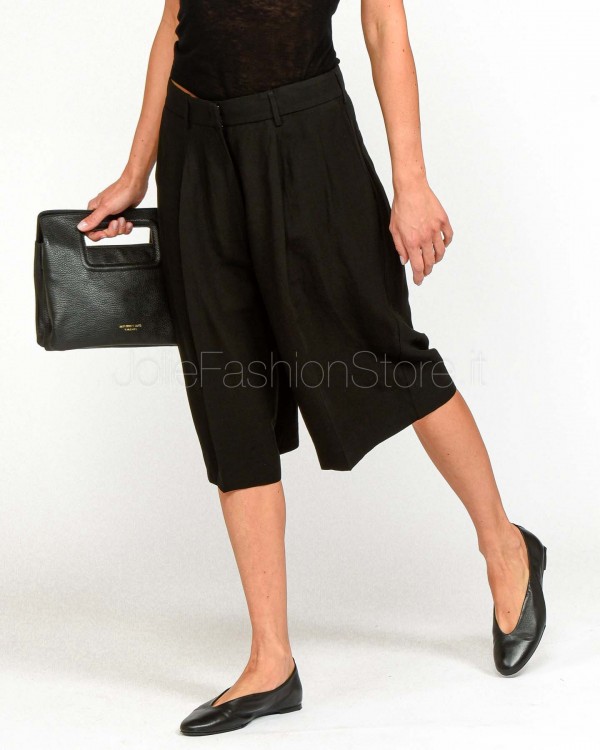 Meimeij Black Bermuda Shorts  M5EI07 100