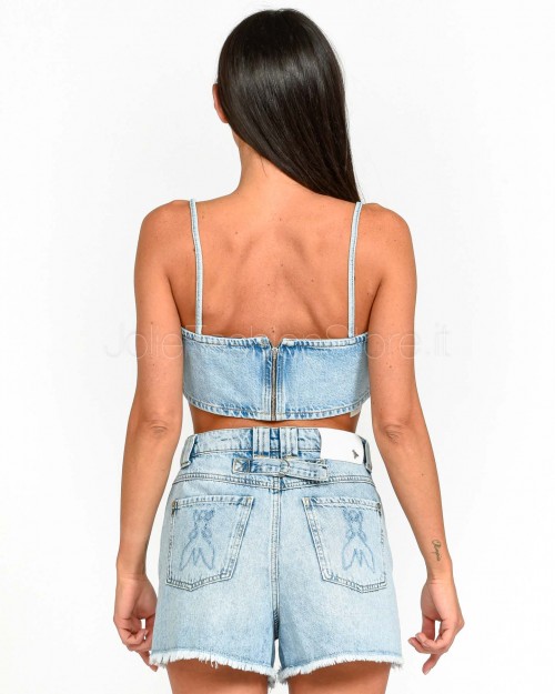 Icon Denim Top in Jeans  CADY ID8645