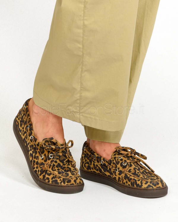 Copenhagen Mocassino in Pelle Leopardato  CHP160 SUE LEO