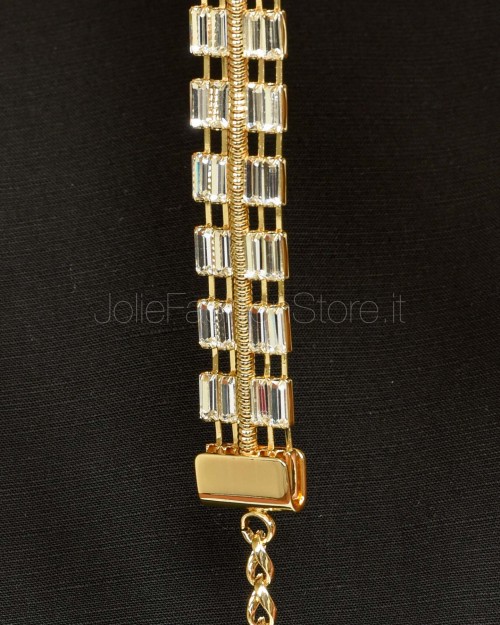 Patrizia Pepe Bracciale Gold/Crystal  2J2513 M056 FE35