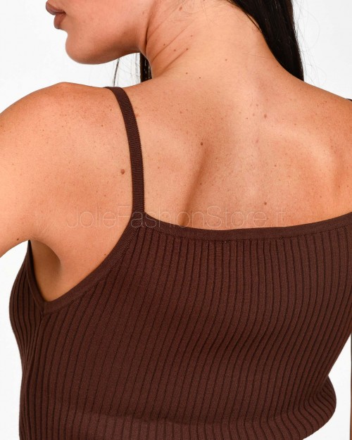 Grace & Mila Top Marrone  PABLO_12872 CHOCOLAT