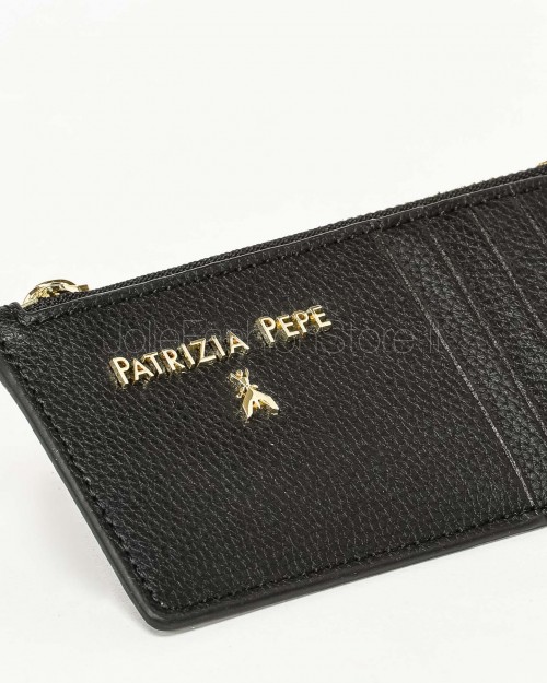 Patrizia Pepe Small Black Coin Purse  CQ9105 L001 K103