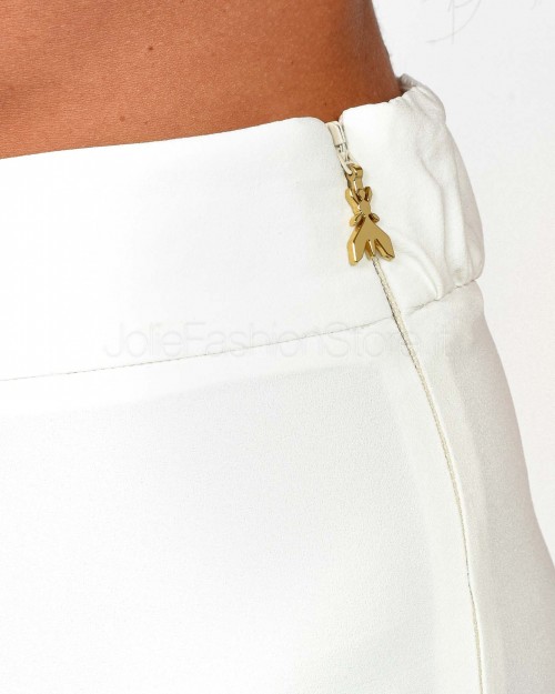 Patrizia Pepe Pantalone Dritto Bianco  2P1602 A411 W146