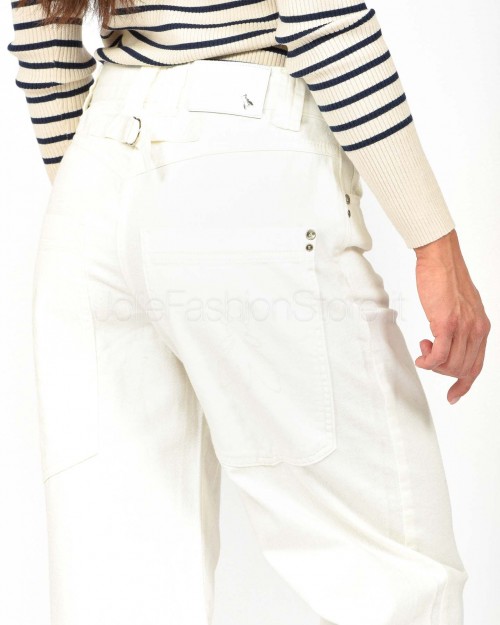 Patrizia Pepe PANTS/TROUSERS White  2P1690 D107 W146