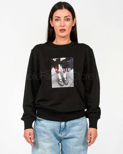 Elite Black Crewneck Sweatshirt  SMEE 845 ICON D BLK