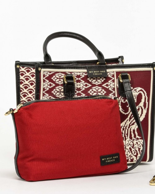 My Best Bag Borsa a Mano Atena Willow Rosso  MYB-259102-SS BLOOD